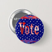 Badge Rond 5 Cm Vote (Devant & derrière)