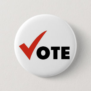 Badge Rond 5 Cm vote