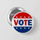 BADGE ROND 5 CM VOTE (Devant & derrière)