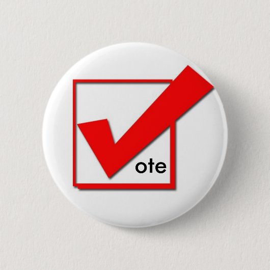 Badge Rond 5 Cm Vote (Devant)