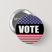 BADGE ROND 5 CM VOTE (Devant & derrière)
