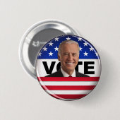 Badge Rond 5 Cm Vote Biden - bouton (Devant & derrière)