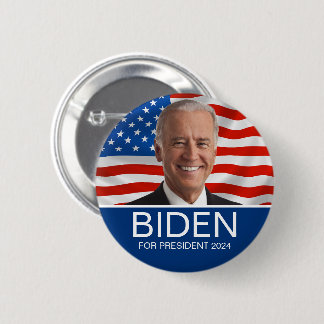 Badge Rond 5 Cm VOTE Biden Pour Le Président 2024