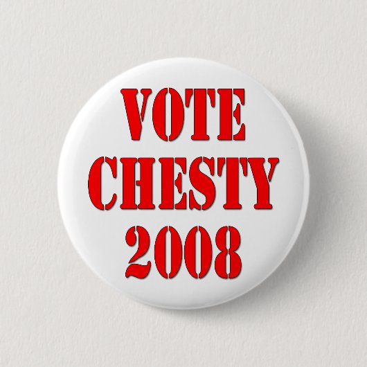 Badge Rond 5 Cm Vote Chesty 2008 (Devant)