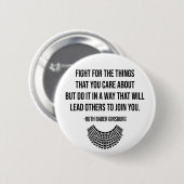 Badge Rond 5 Cm Vote de la Cour Suprême, Ruth Bader Ginsburg RIP (Devant & derrière)