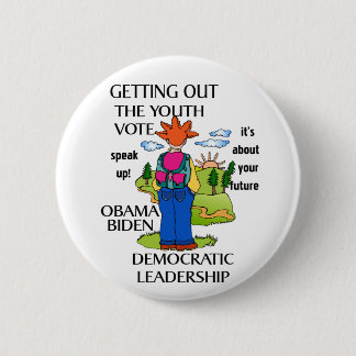 BADGE ROND 5 CM VOTE DE LA JEUNESSE - ROND