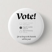 Badge Rond 5 Cm Vote II (Devant)