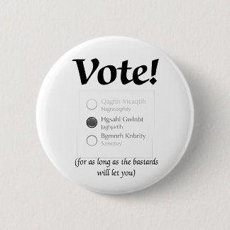 Badge Rond 5 Cm Vote II