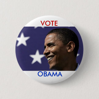 Badge Rond 5 Cm Vote Obama