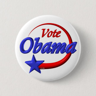 Badge Rond 5 Cm Vote Obama 2012. Créez l'avenir