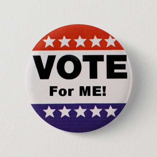 Badge Rond 5 Cm Vote pour moi (Devant)