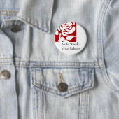 Badge Rond 5 Cm Vote sagement, travail de vote (En situation)