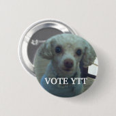 BADGE ROND 5 CM VOTE YTT (Devant & derrière)