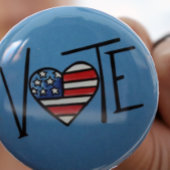 BADGE ROND 5 CM VOTER