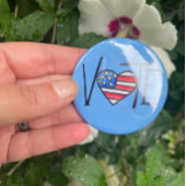 BADGE ROND 5 CM VOTER