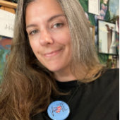 BADGE ROND 5 CM VOTER