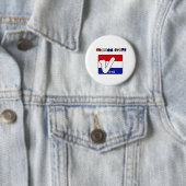Badge Rond 5 Cm Voter et changer les choses (En situation)