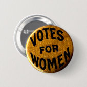 Badge Rond 5 Cm Votes pour des femmes - bouton (Devant & derrière)