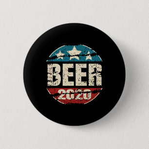 Badge Rond 5 Cm Votez Bière Drôle Alcool Anti Trump Biden A Voté P