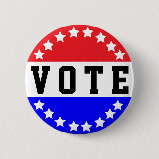 Badge Rond 5 Cm VOTEZ !bouton