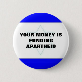 BADGE ROND 5 CM VOTRE ARGENT FINANCE L'APARTHEID