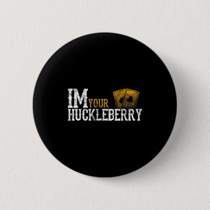 Badge Rond 5 Cm Votre citation de film vintage en détresse Huckleb