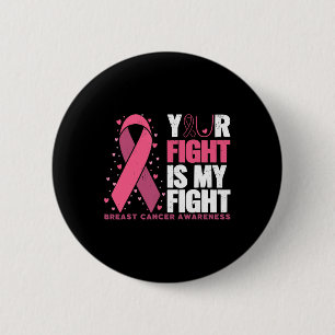 Badge Rond 5 Cm Votre combat Mon combat Famille Sensibilisation au
