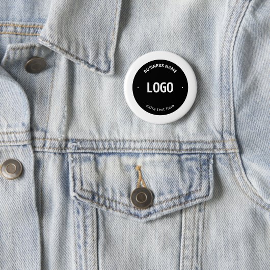 Badge Rond 5 Cm Votre logo, image ou conception et texte modifiabl (En situation)
