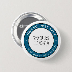 Badge Rond 5 Cm Votre logo ou conception et texte circulaire perso