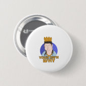 Badge Rond 5 Cm Votre propre chemin (Devant & derrière)