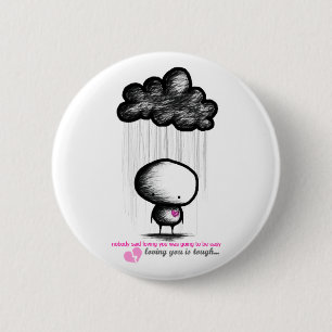 Badge Rond 5 Cm Vous aimer sont durs