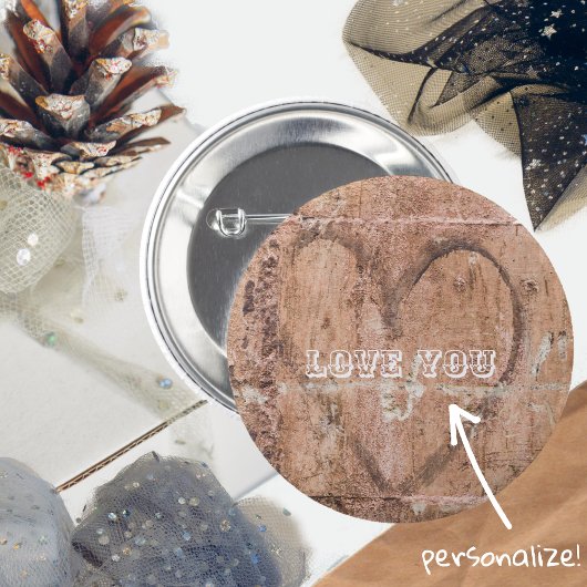 Badge Rond 5 Cm "Vous aimez"