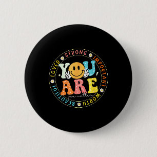 Badge Rond 5 Cm Vous aimez la santé mentale Femmes guerrières