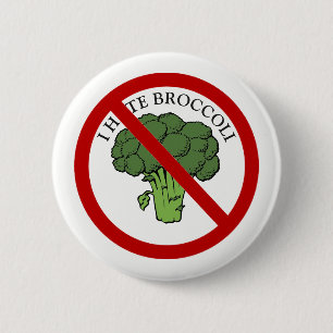 Badge Rond 5 Cm Vous aimez le brocoli ?