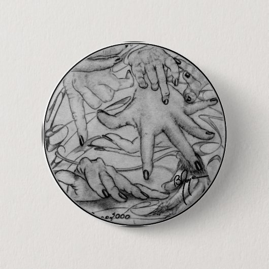 Badge Rond 5 Cm Vous avez. bouton (Devant)