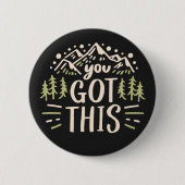 Badge Rond 5 Cm Vous avez ces citations motivantes (Devant)