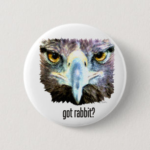Badge Rond 5 Cm Vous avez du lapin ?