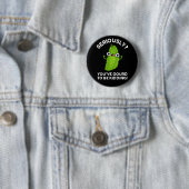 Badge Rond 5 Cm Vous Avez Gagné À Être En Train D'Aimer Veggie Pun (En situation)