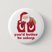 Vous devriez être Père Noël endormi