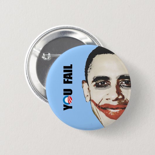 BADGE ROND 5 CM VOUS ÉCHOUEZ (Devant & derrière)