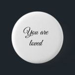 Badge Rond 5 Cm Vous êtes aimé motivation soleil citation esprit b<br><div class="desc">Conception</div>