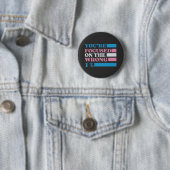 Badge Rond 5 Cm Vous êtes focalisé sur le mauvais 1% LGBT Trans (En situation)