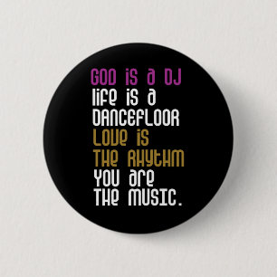 Badge Rond 5 Cm Vous êtes la musique