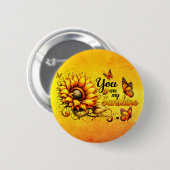 Badge Rond 5 Cm Vous êtes mon soleil (Devant & derrière)
