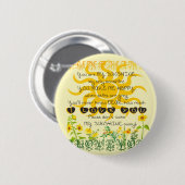 Badge Rond 5 Cm Vous êtes mon soleil (Devant & derrière)