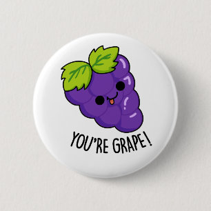 Badge Rond 5 Cm Vous êtes un jeu de fruits amusant