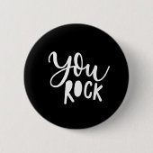 Badge Rond 5 Cm vous faites du rock (Devant)