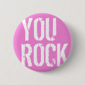 Badge Rond 5 Cm Vous faites du rock - (Devant)