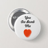 Badge Rond 5 Cm vous le DA bombardez le mA (Devant & derrière)