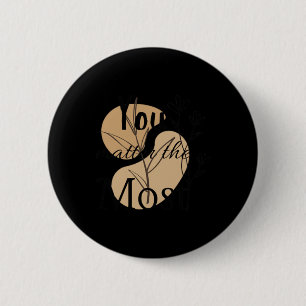 Badge Rond 5 Cm Vous, Les Vibes Les Plus Positives Empower Sticker